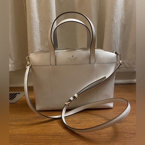Kate Spade Patrice Satchel in Optic White - Picture 6 of 8